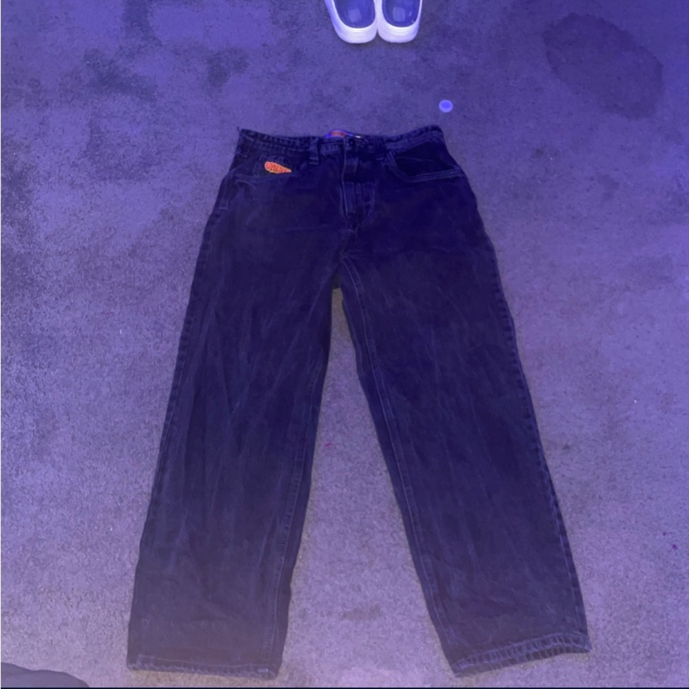 Empyre loose fit pants (washed black)